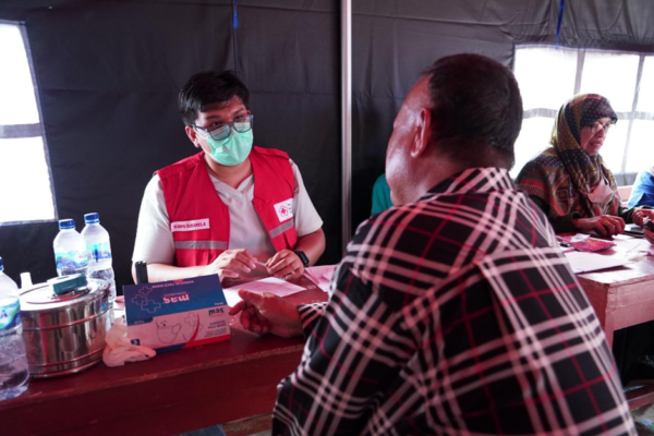 PMI Optimalkan Pelayanan Kesehatan, Sisir Korban Gempa Cianjur