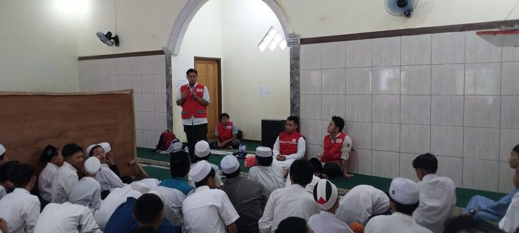 Pasca Pesantren Roboh, PMI Kota Sukabumi Perkuat Edukasi Bencana