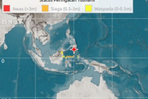 Sinyal Siaga Tsunami di Pulau Kecil Sangihe