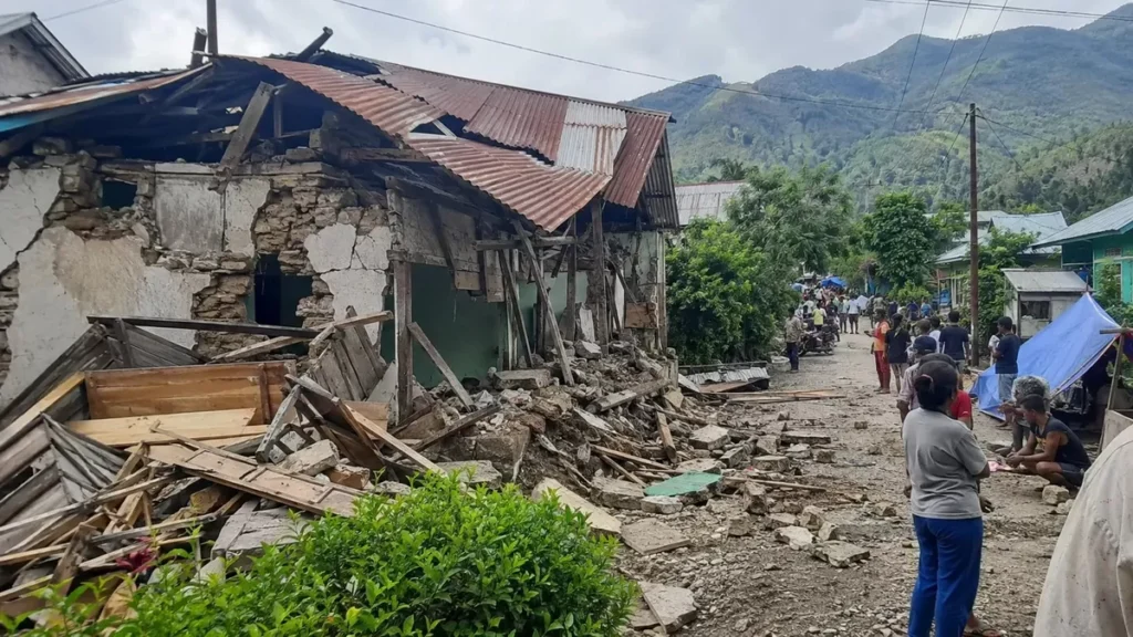 gempa susulan