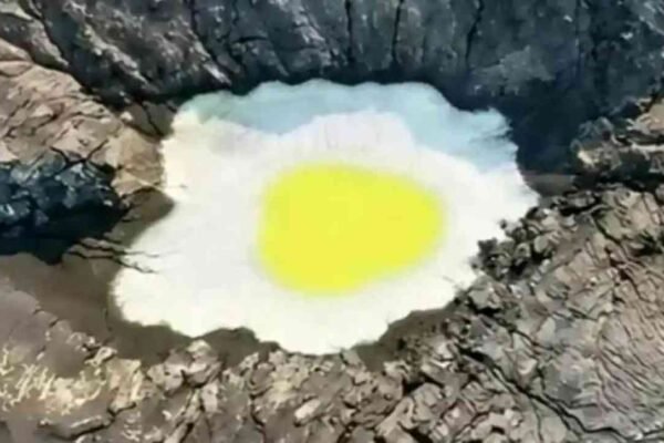 Erupsi Krakatau, Fenomena Telor Ceplok Selepas Kejadian